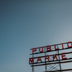 Seattle Public Market Sign
